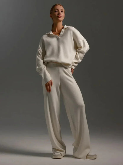 Cozy Lounge Set for Women | Soft Knit Fabric, Stylish & Comfortable