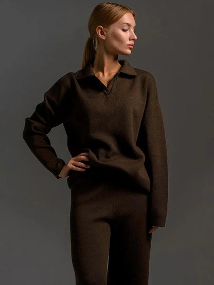 Cozy Lounge Set for Women | Soft Knit Fabric, Stylish & Comfortable